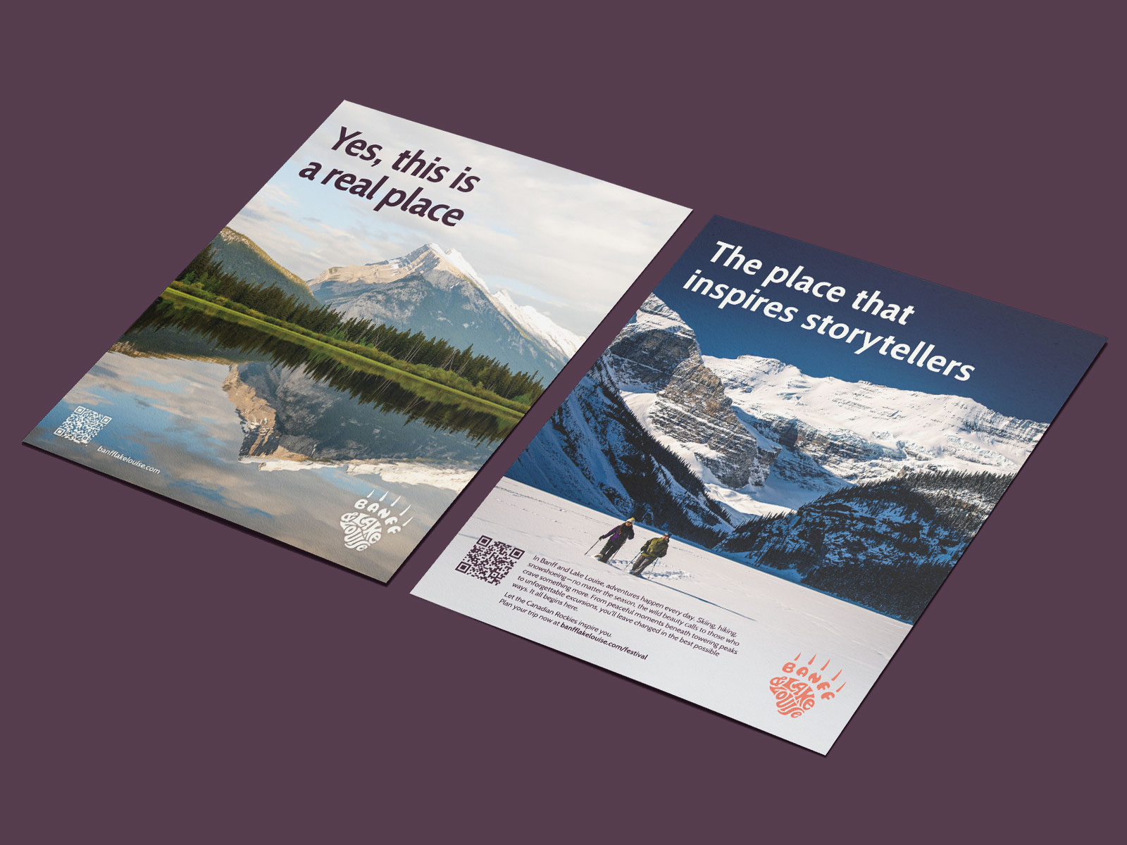 Banff & Lake Louise Tourism Print ads